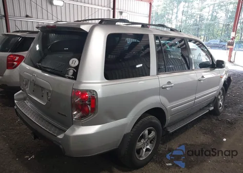 2006 Honda Pilot Ex-L from USA, damaged, VIN 5FNYF18606B026902